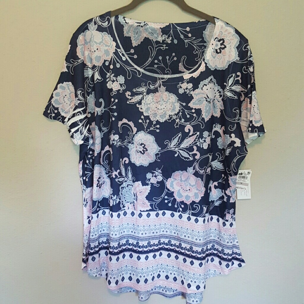 NEW Style&Co S/S Top